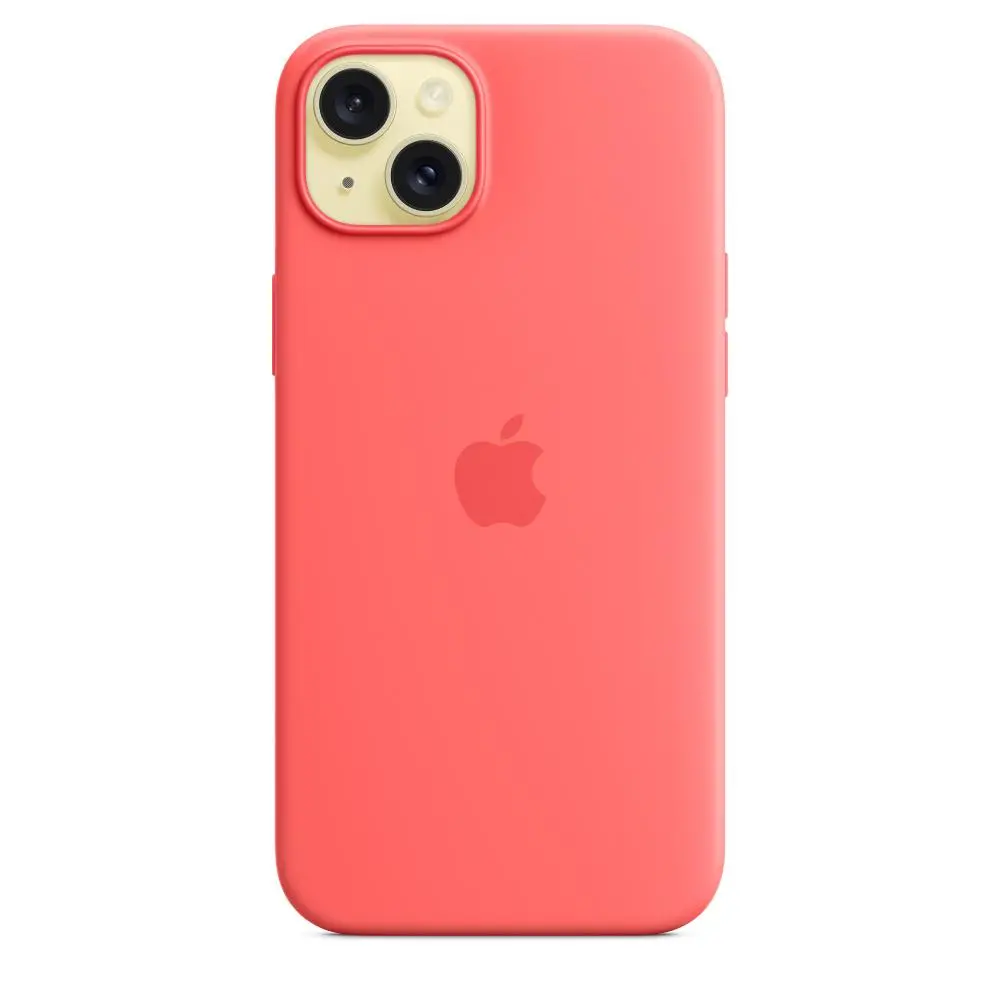 Etui Apple silikonowe z MagSafe do iPhone 15 Plus Guawa