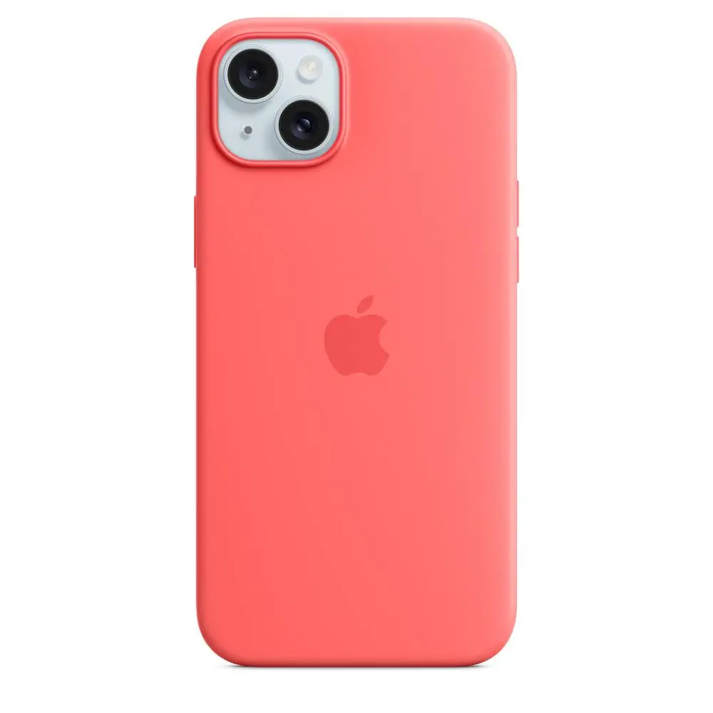 Etui Apple silikonowe z MagSafe do iPhone 15 Plus Guawa