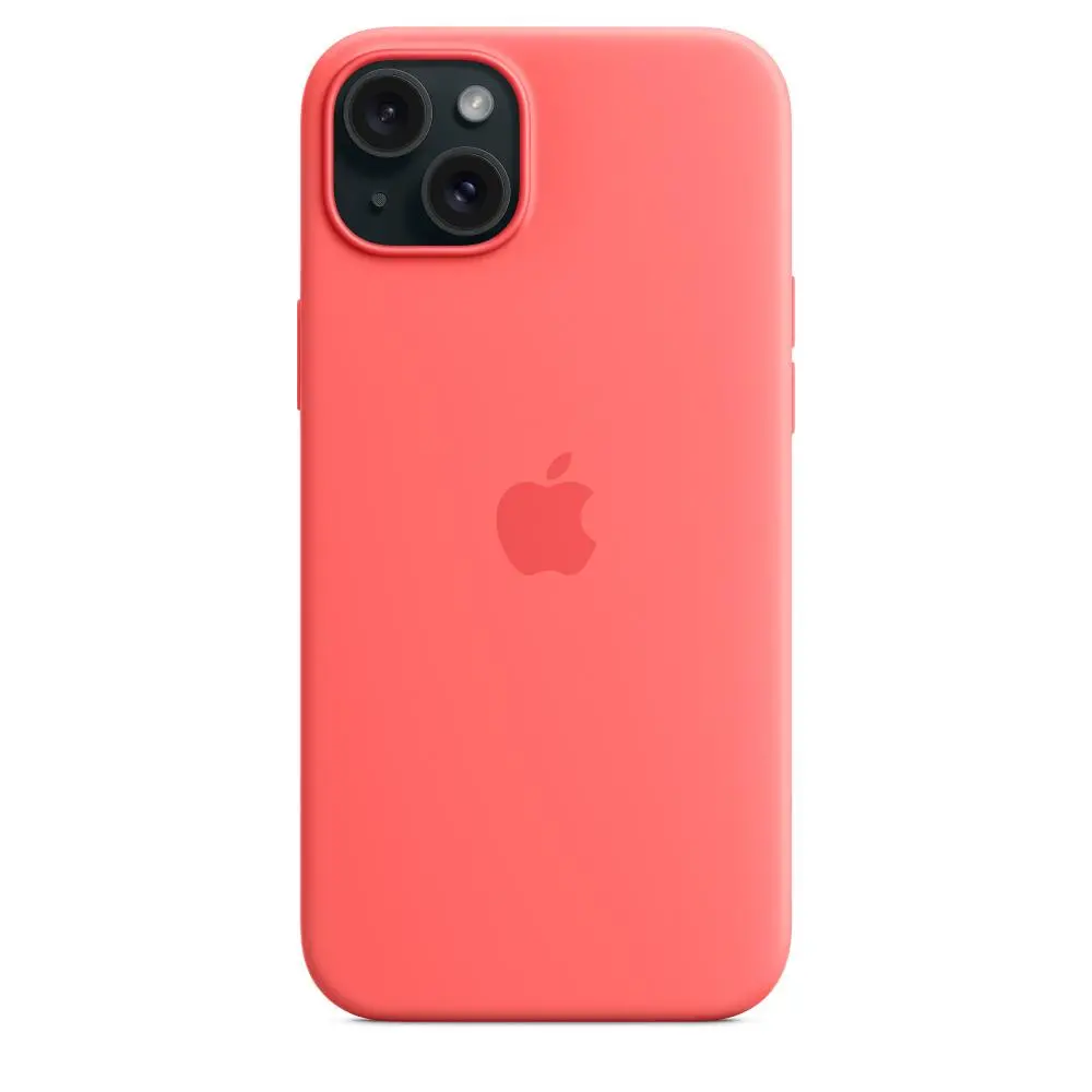 Etui Apple silikonowe z MagSafe do iPhone 15 Plus Guawa