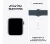 Apple Watch SE 2gen GPS  koperta 40mm z aluminium  Srebrnym pasek sportowy Sztormy błękit  S/M