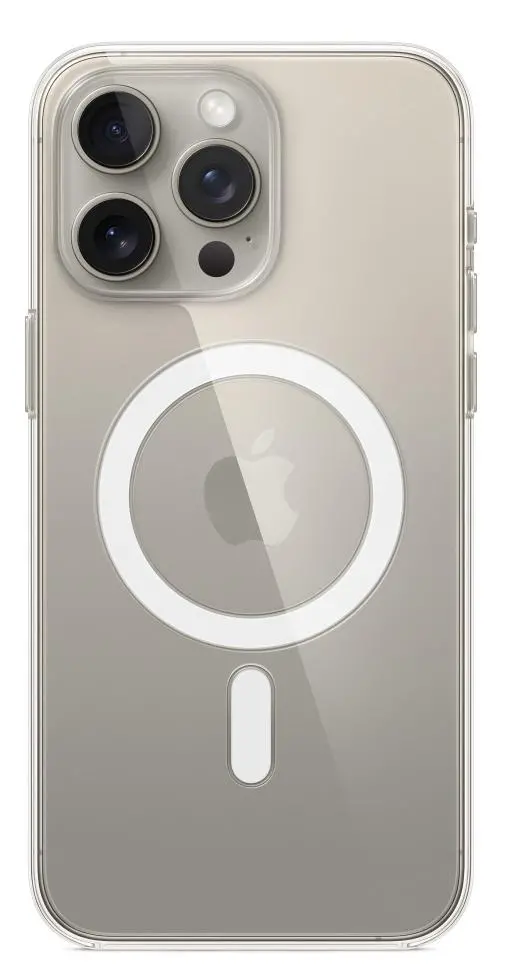 Etui Apple z MagSafe do iPhone 15 Pro Max Przeźroczysty