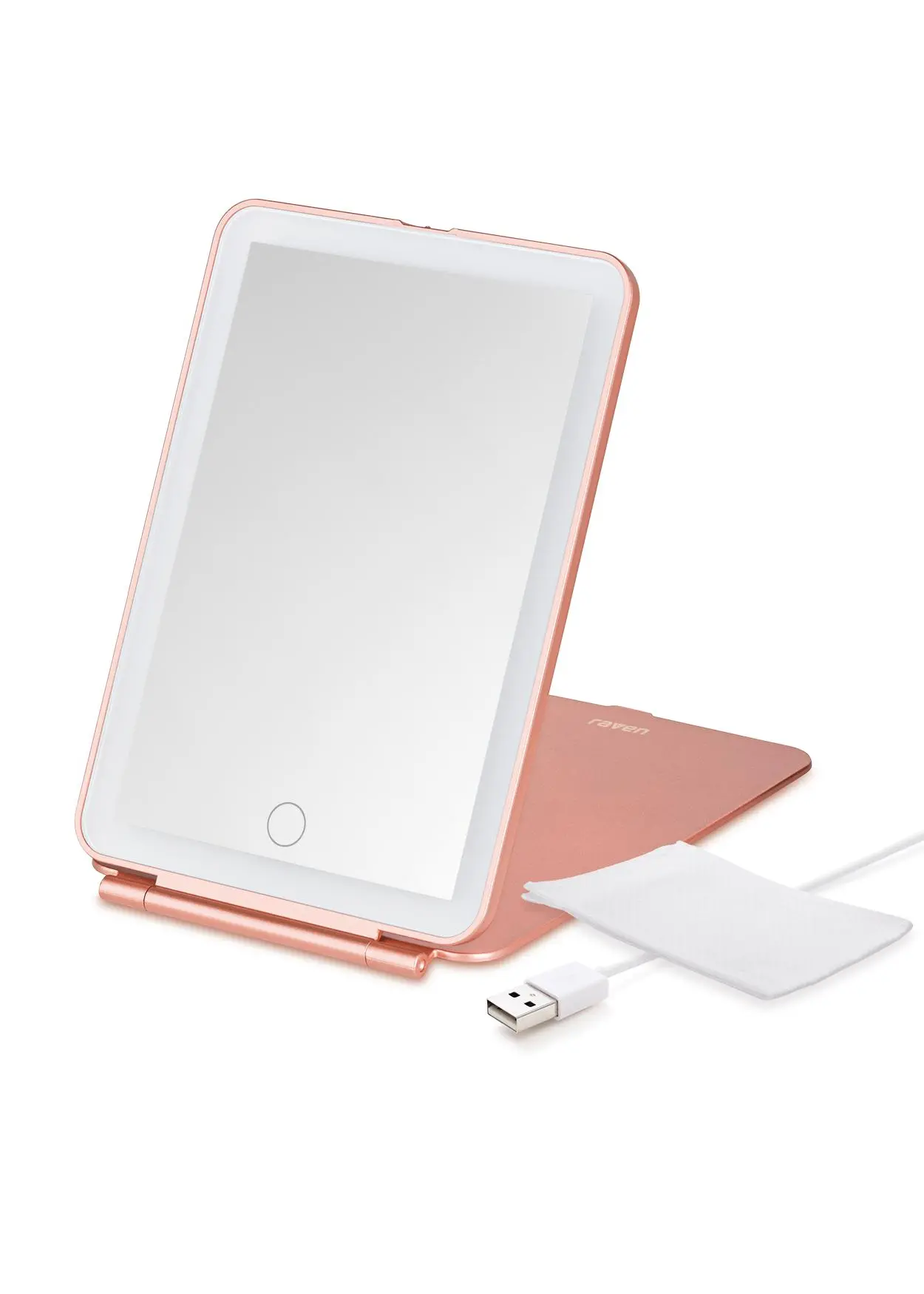 Lusterko kosmetyczne Raven ELU003R z oświetleniem LED 3 kolory światła