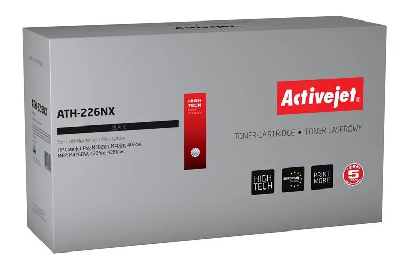 Toner ActiveJet ATH-226NX (zamiennik CF226X nr 26X) Czarny
