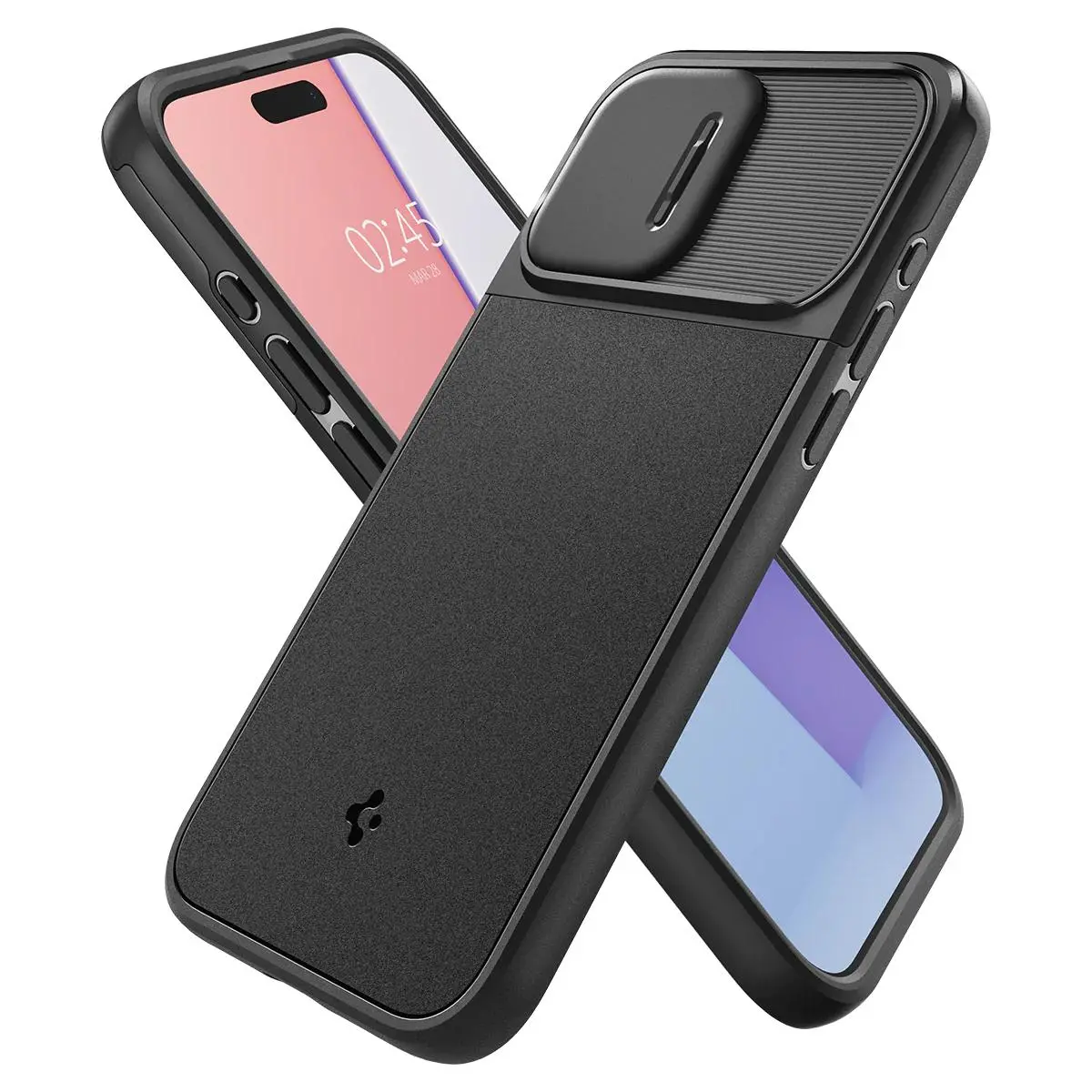 Etui Spigen Optik Armor MagFit do iPhone 15 Pro Max Czarny