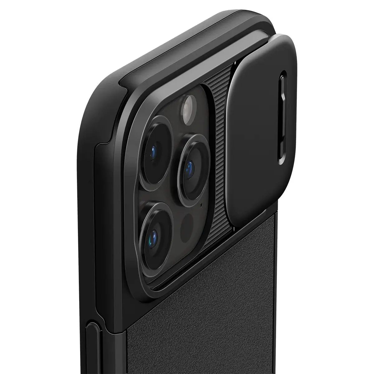 Etui Spigen Optik Armor MagFit do iPhone 15 Pro Max Czarny