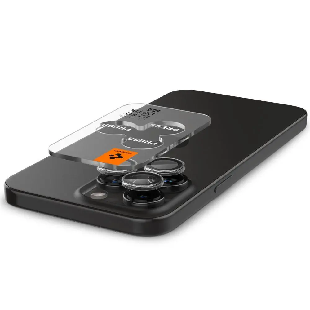 Szkło hartowane Spigen na aparat Glas.tR EZ Fit Optik Pro do iPhone 15/15 Plus/14/14 Plus- 2 pack