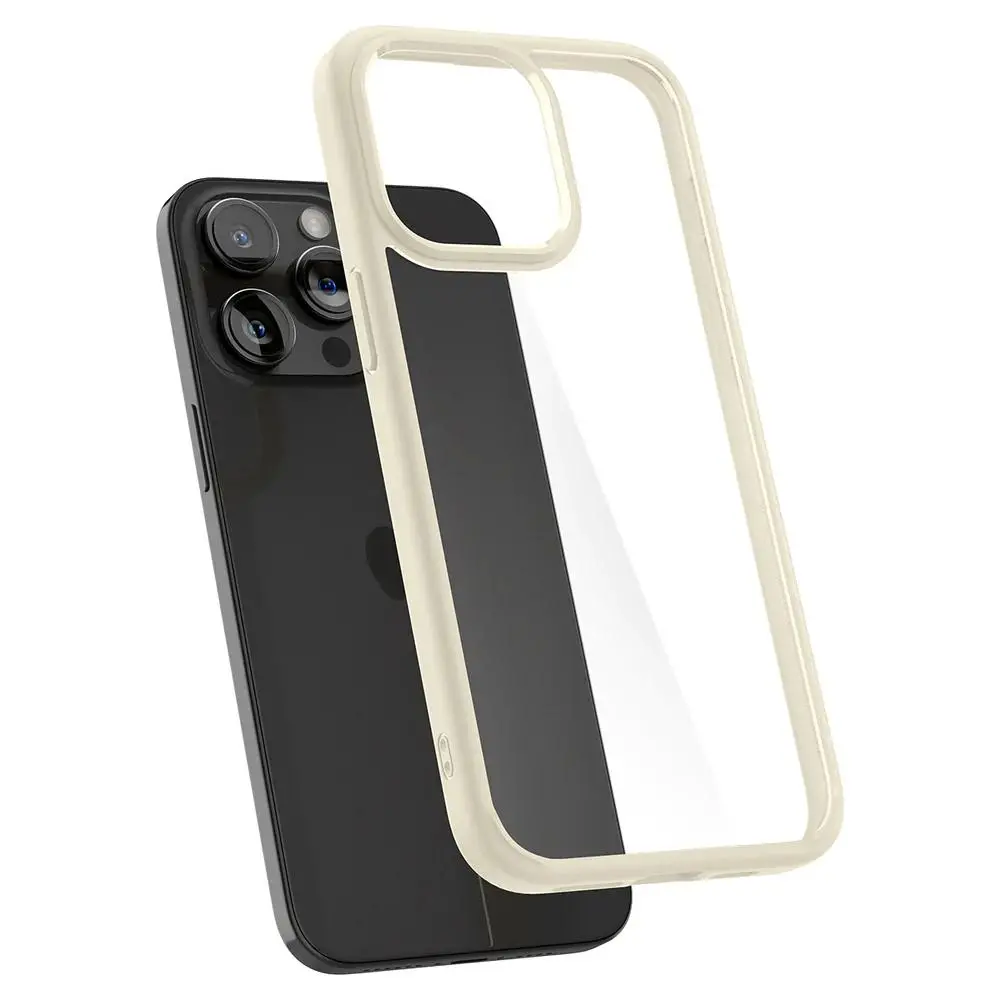 Etui Spigen Ultra Hybrid do iPhone 15 Pro Max Beżowy