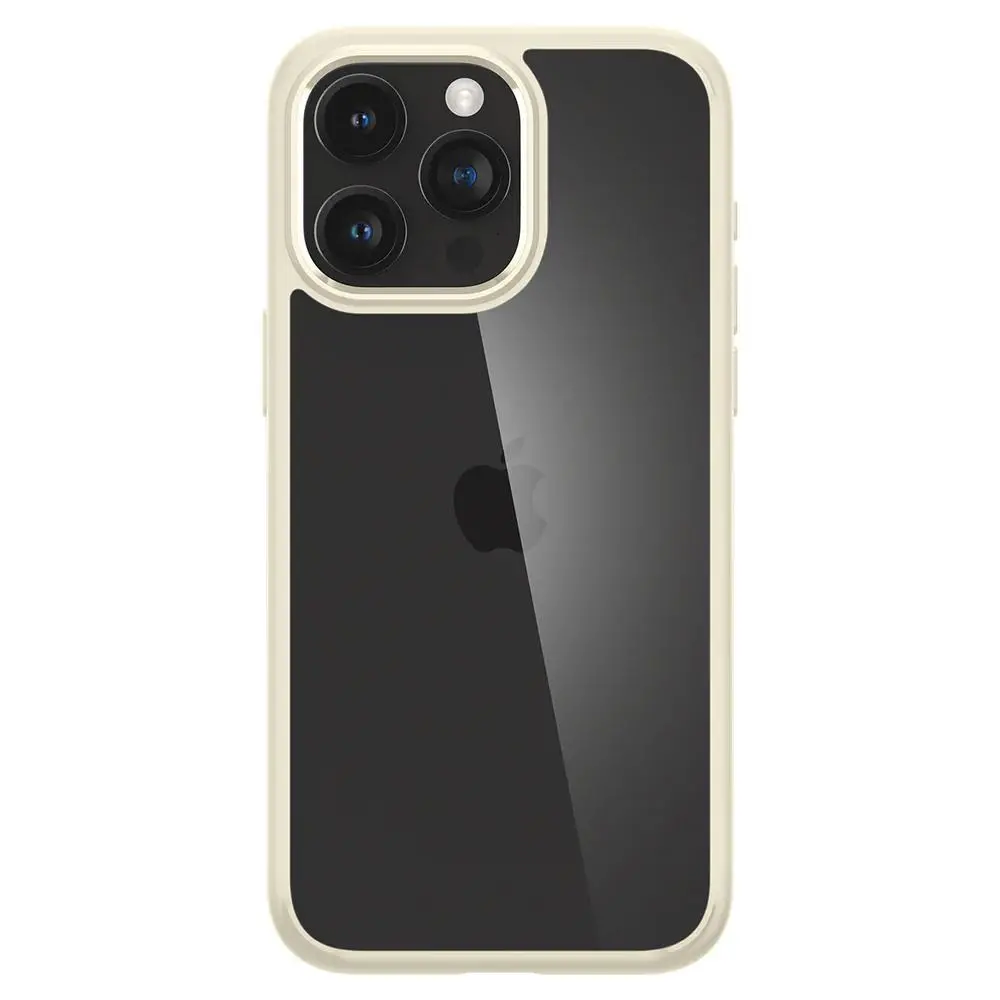 Etui Spigen Ultra Hybrid do iPhone 15 Pro Max Beżowy