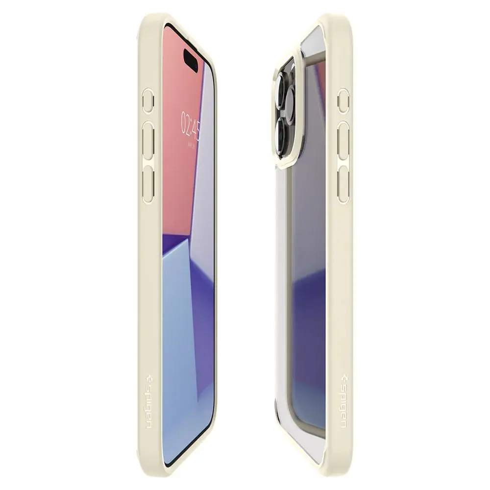 Etui Spigen Ultra Hybrid do iPhone 15 Pro Max Beżowy