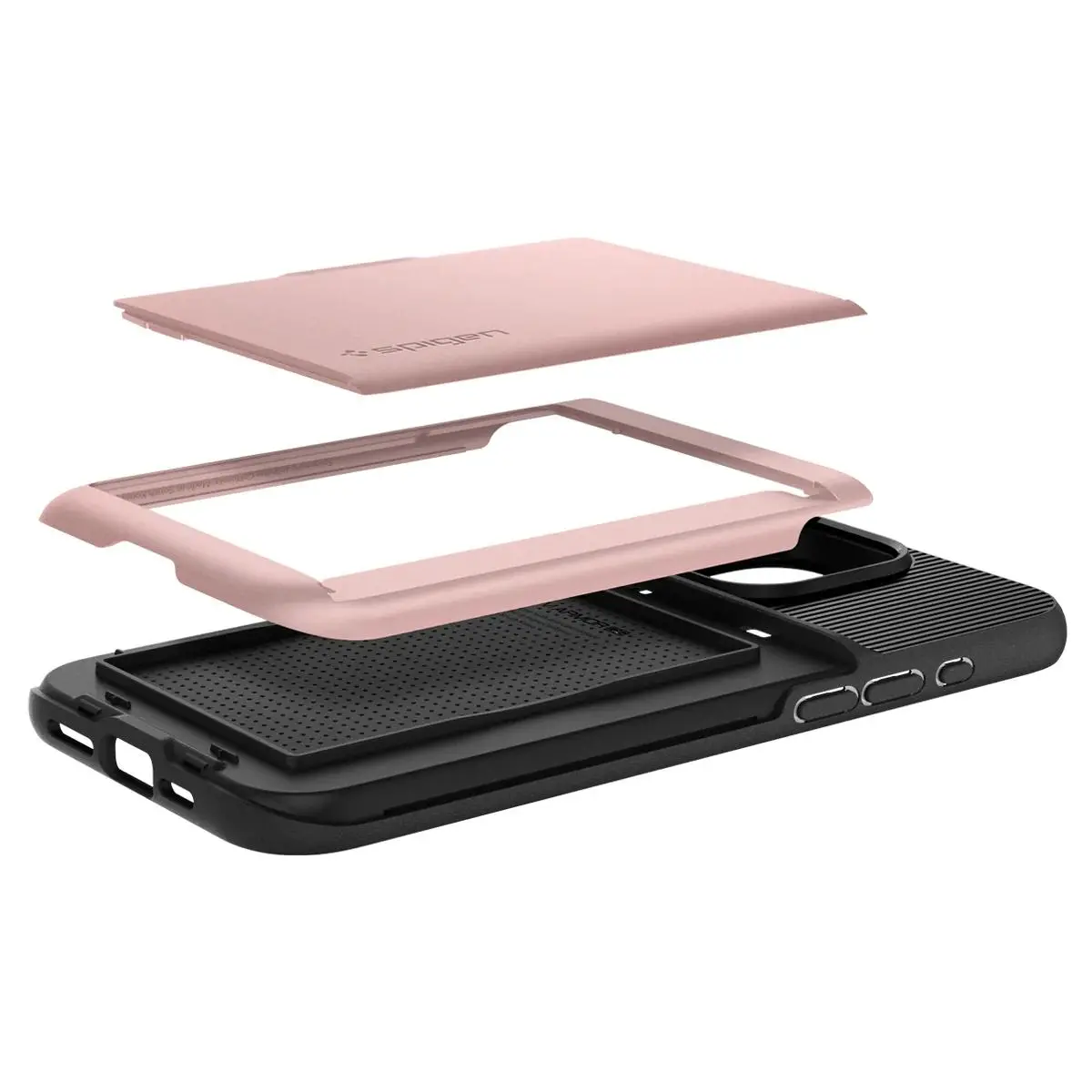 Etui Spigen Slim Armor CS do iPhone 15 Pro Max Różowe złoto