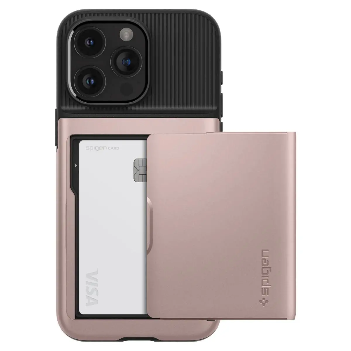 Etui Spigen Slim Armor CS do iPhone 15 Pro Max Różowe złoto