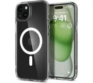 Spigen Ultra Hybrid MagFit do iPhone 15 Biały