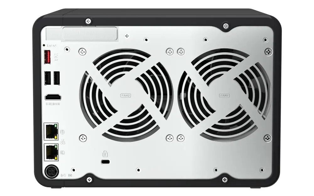 Serwer QNAP TS-664-8G Czarno-złoty