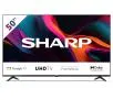 Telewizor Sharp 50GL4760E 50" LED 4K Google TV Dolby Vision Dolby Atmos DVB-T2