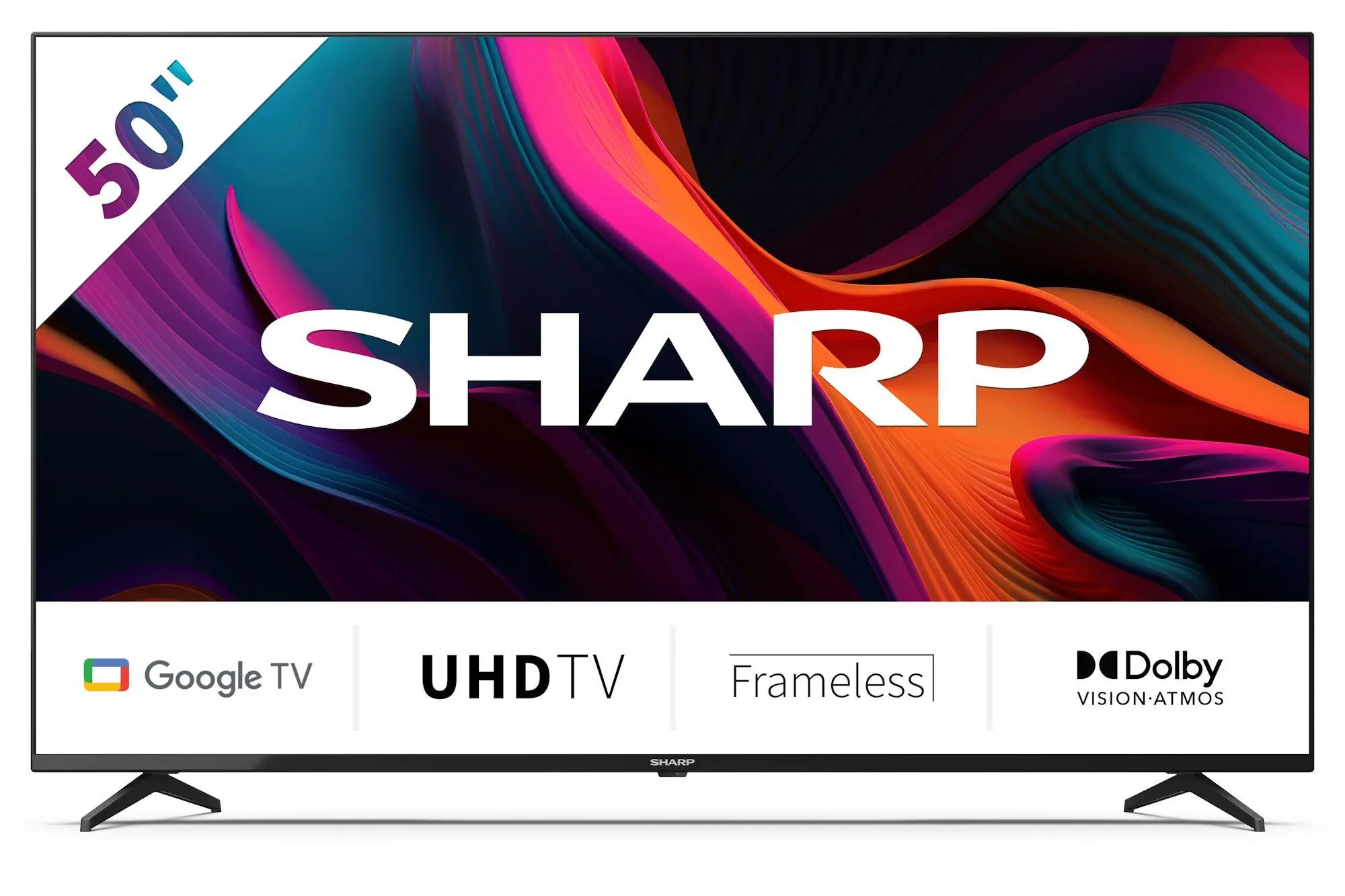 Telewizor Sharp 50GL4760E 50" LED 4K Google TV Dolby Vision Dolby Atmos DVB-T2