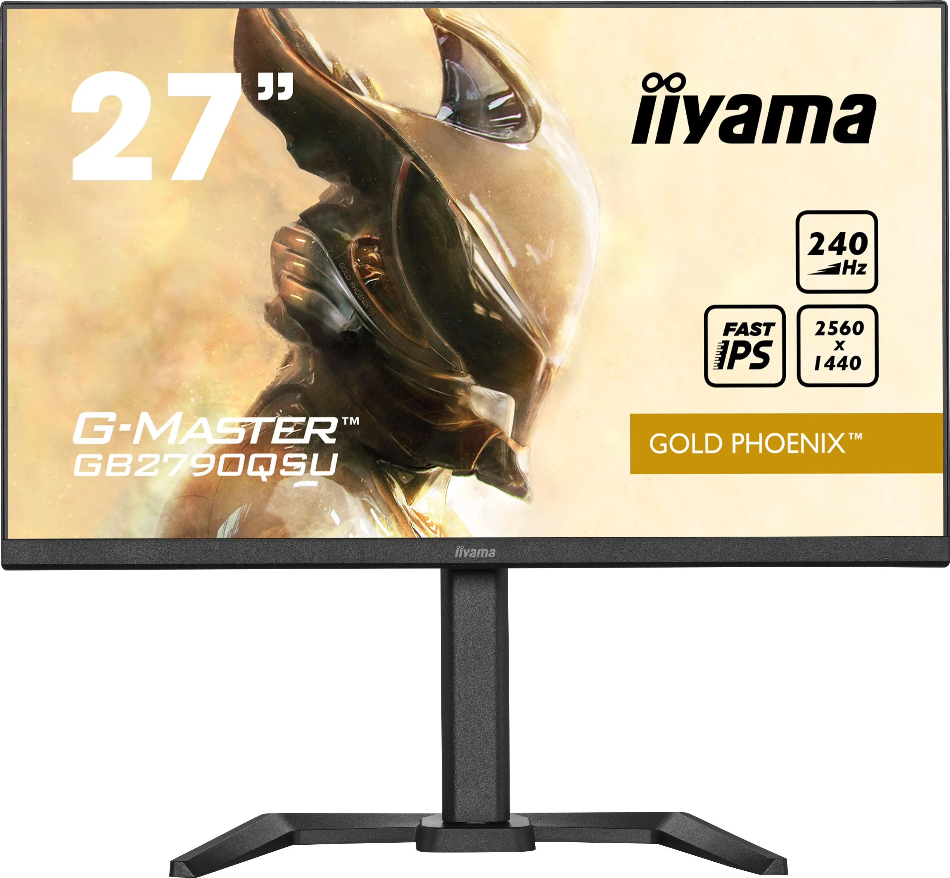 Monitor iiyama G-Master Gold Phoenix GB2790QSU-B5 27" 2K Fast IPS 240Hz 1ms MPRT Gamingowy