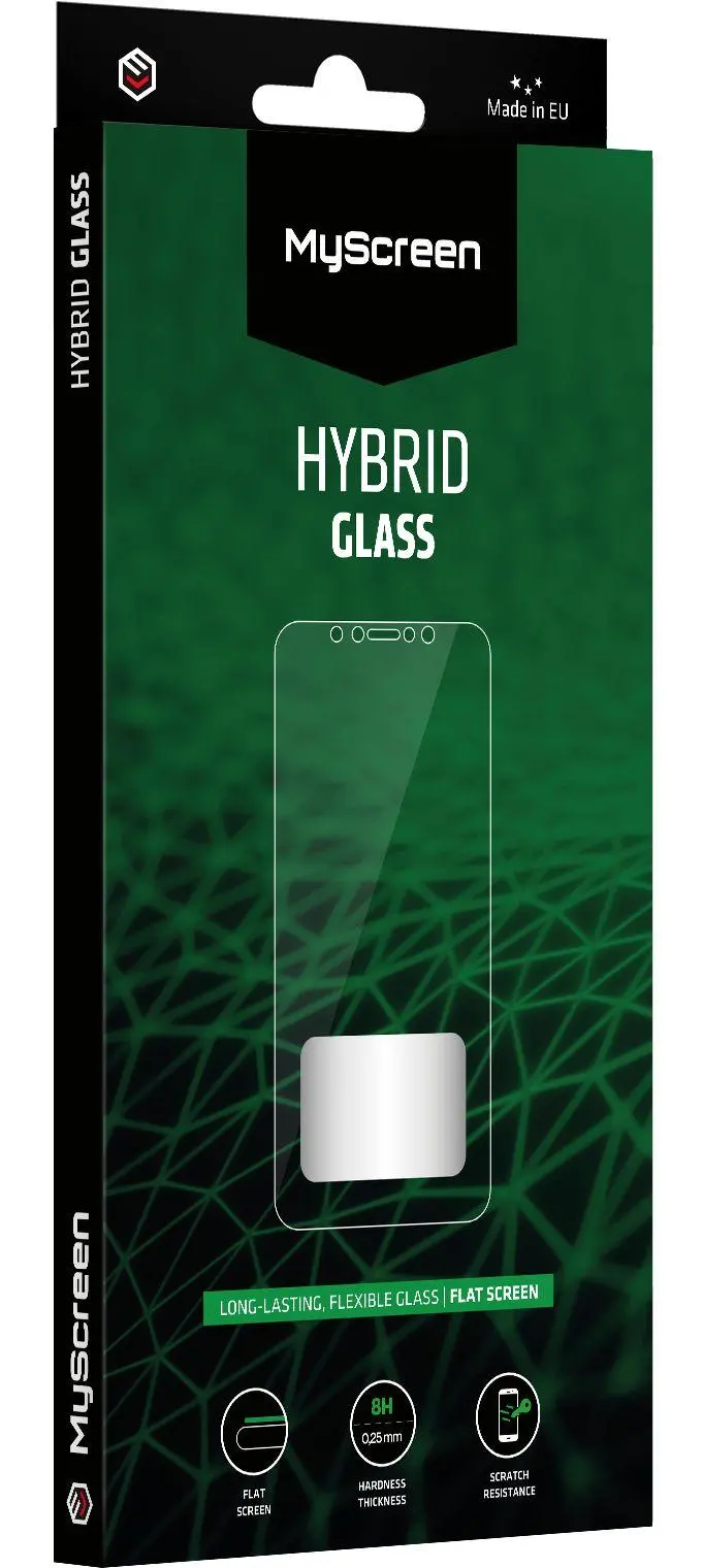 Szkło hybrydowe MyScreen Protector HYBRID GLASS do iPhone 15 Pro Max