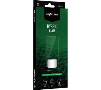 Szkło hybrydowe MyScreen Protector HYBRID GLASS do iPhone 15 Pro Max