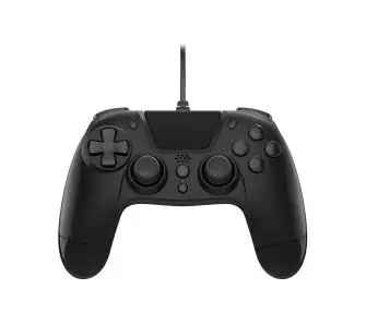 Pad Gioteck VX4 Wired do PS4, PCPrzewodowy Czarny