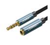 Kabel  audio UGREEN AV118 Przedłużacz audio jack 3,5 mm 1,5m (niebieski)