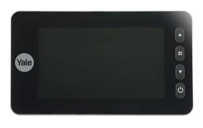 Wizjer z kamerą Yale DDV 5800 4,3" 0,3Mpix Nagrywanie Dzwonek Czarno-srebrny
