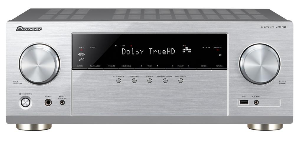 Amplituner Pioneer VSX-831-S (srebrny)