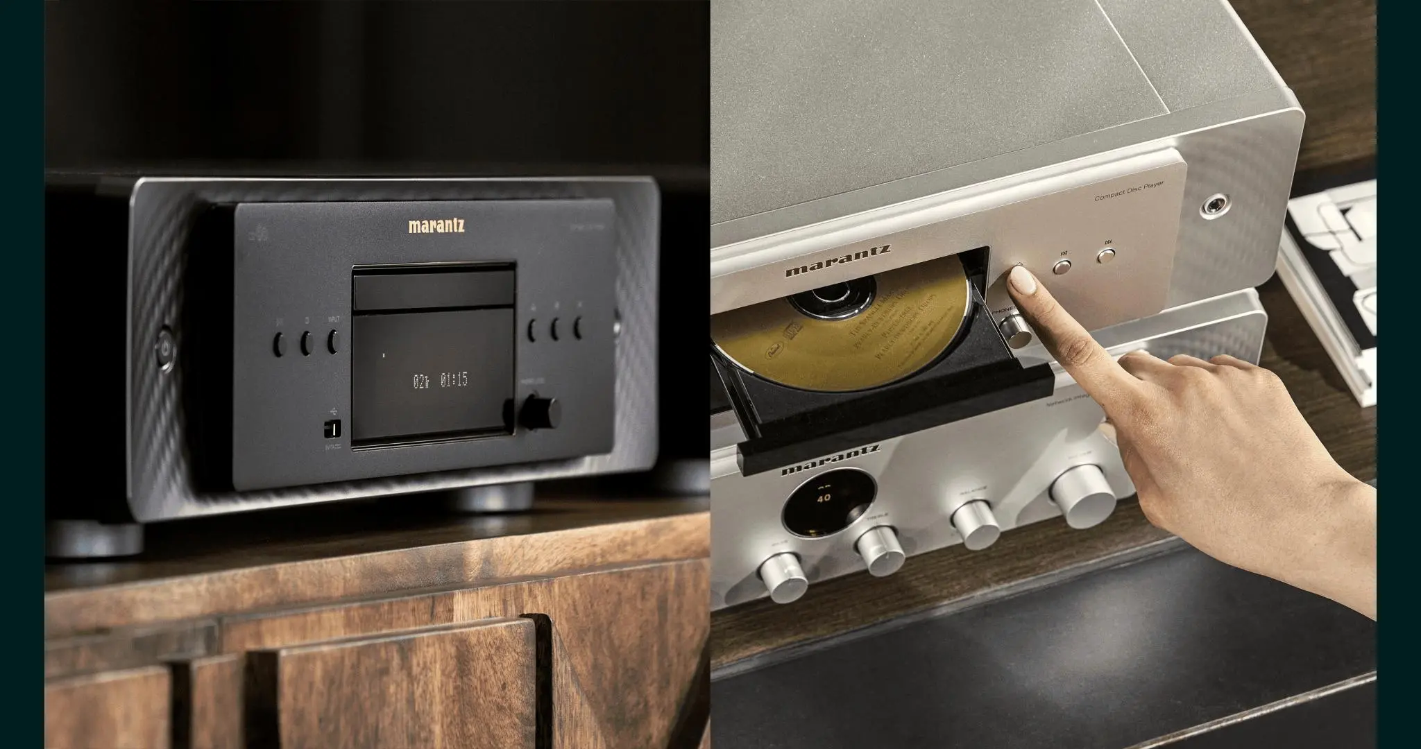 Odtwarzacz Marantz CD 60 Srebrno-złoty