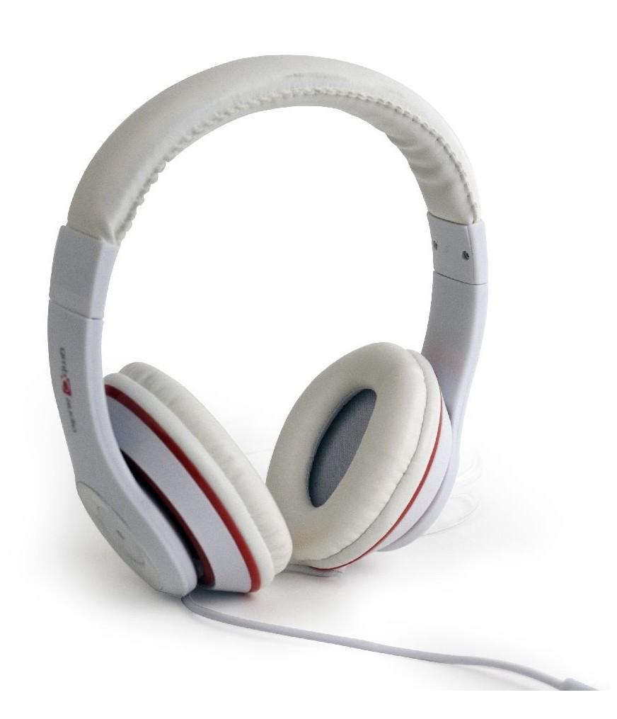 Słuchawki przewodowe z mikrofonem Gembird Los Angeles MHS-LAX-W