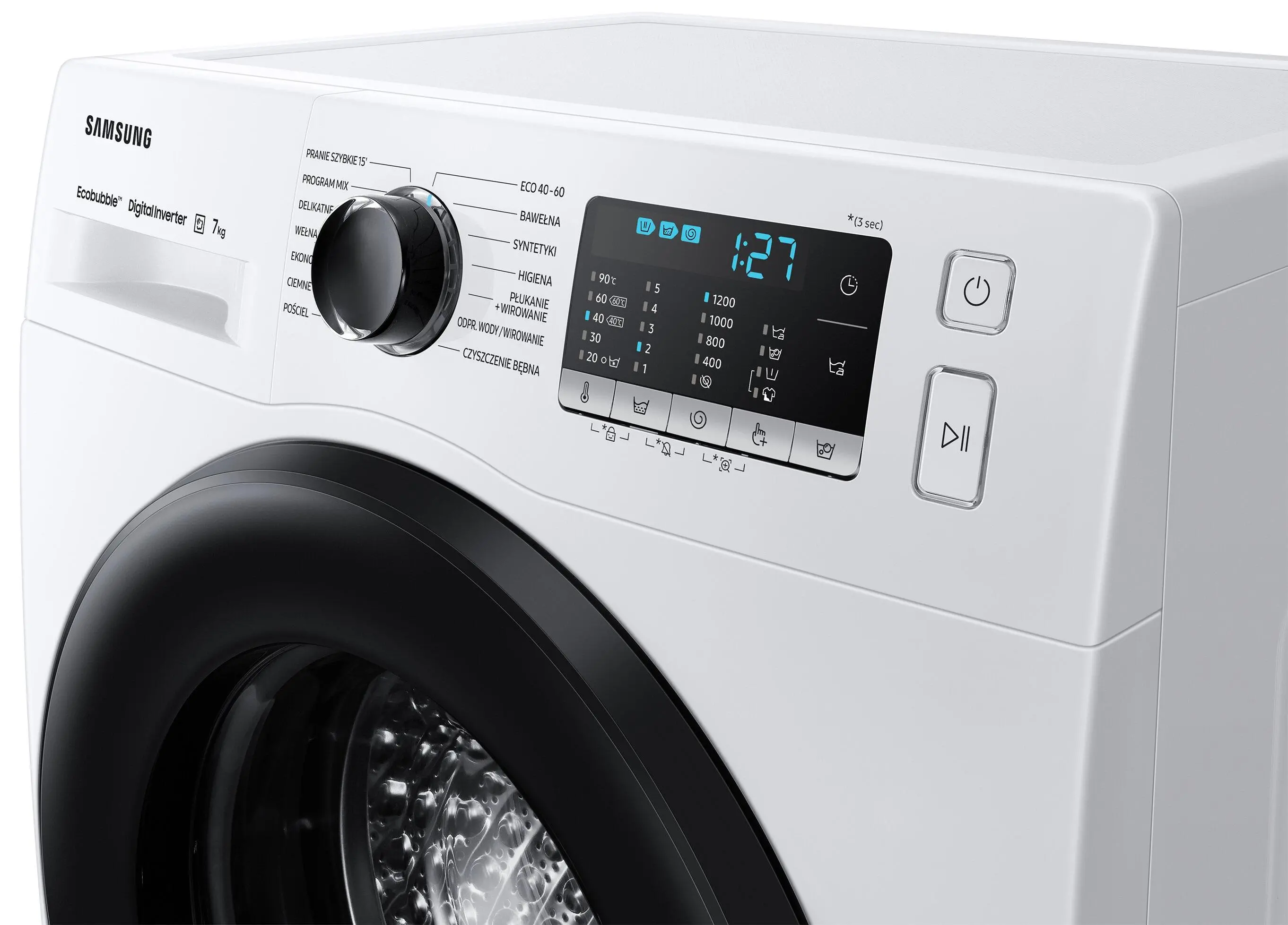 Pralka Samsung WW70AGAS21AEEO Slim 7kg 1200obr/min