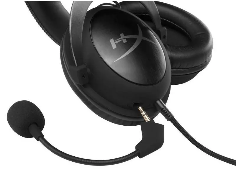 Słuchawki przewodowe z mikrofonem HyperX Cloud II Nauszne Czarno-szary