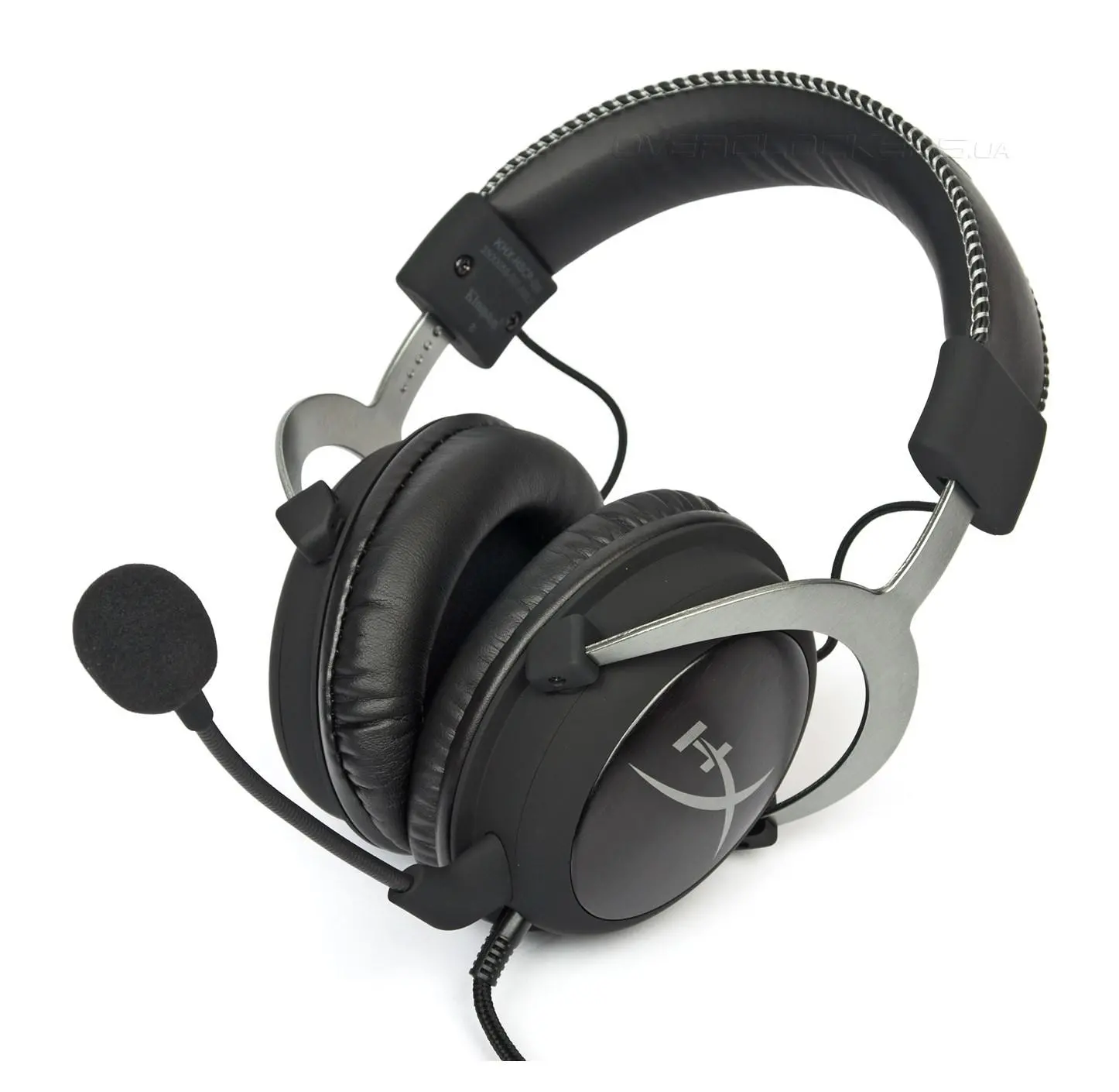 Słuchawki przewodowe z mikrofonem HyperX Cloud II Nauszne Czarno-szary