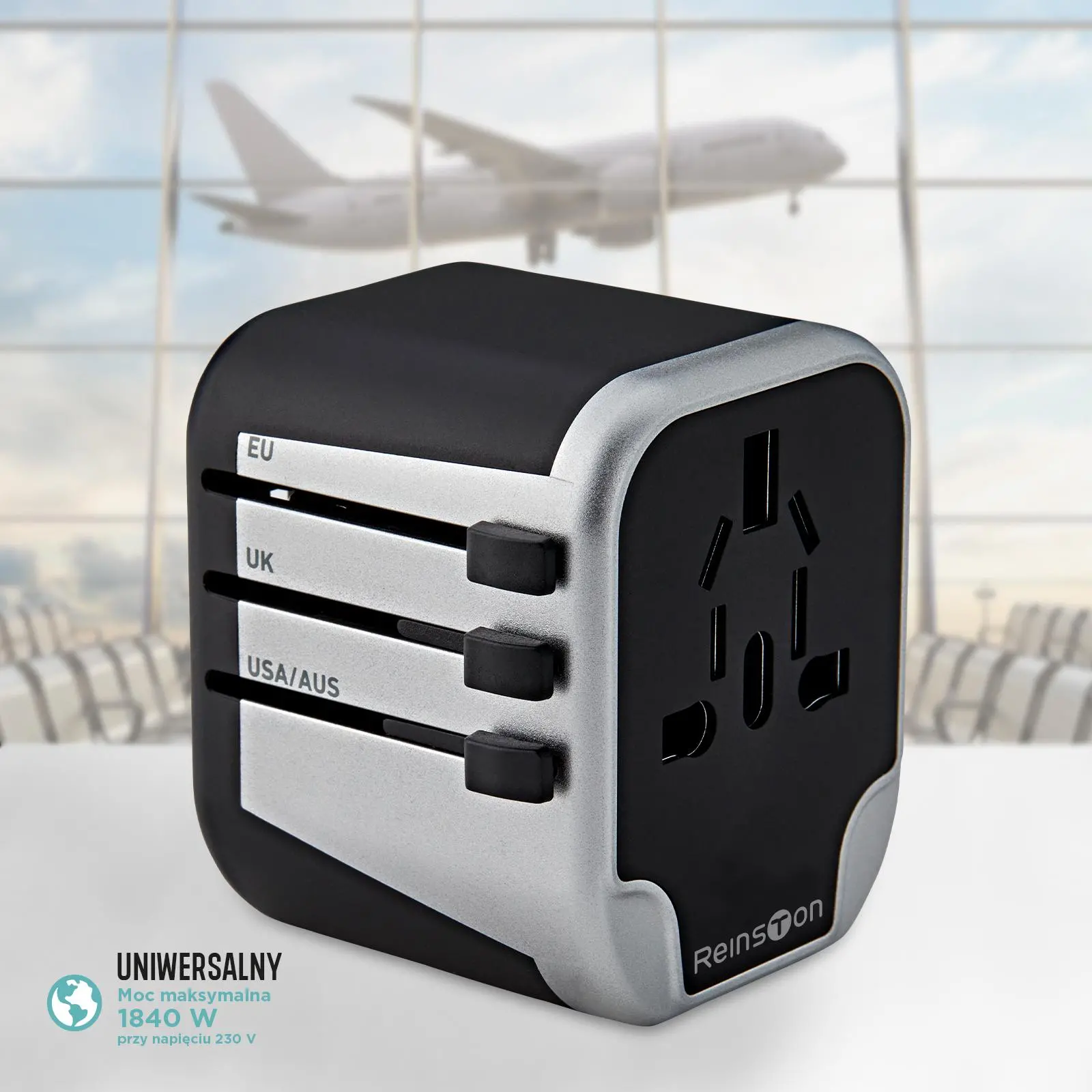 Adapter podróżny Reinston ETA01