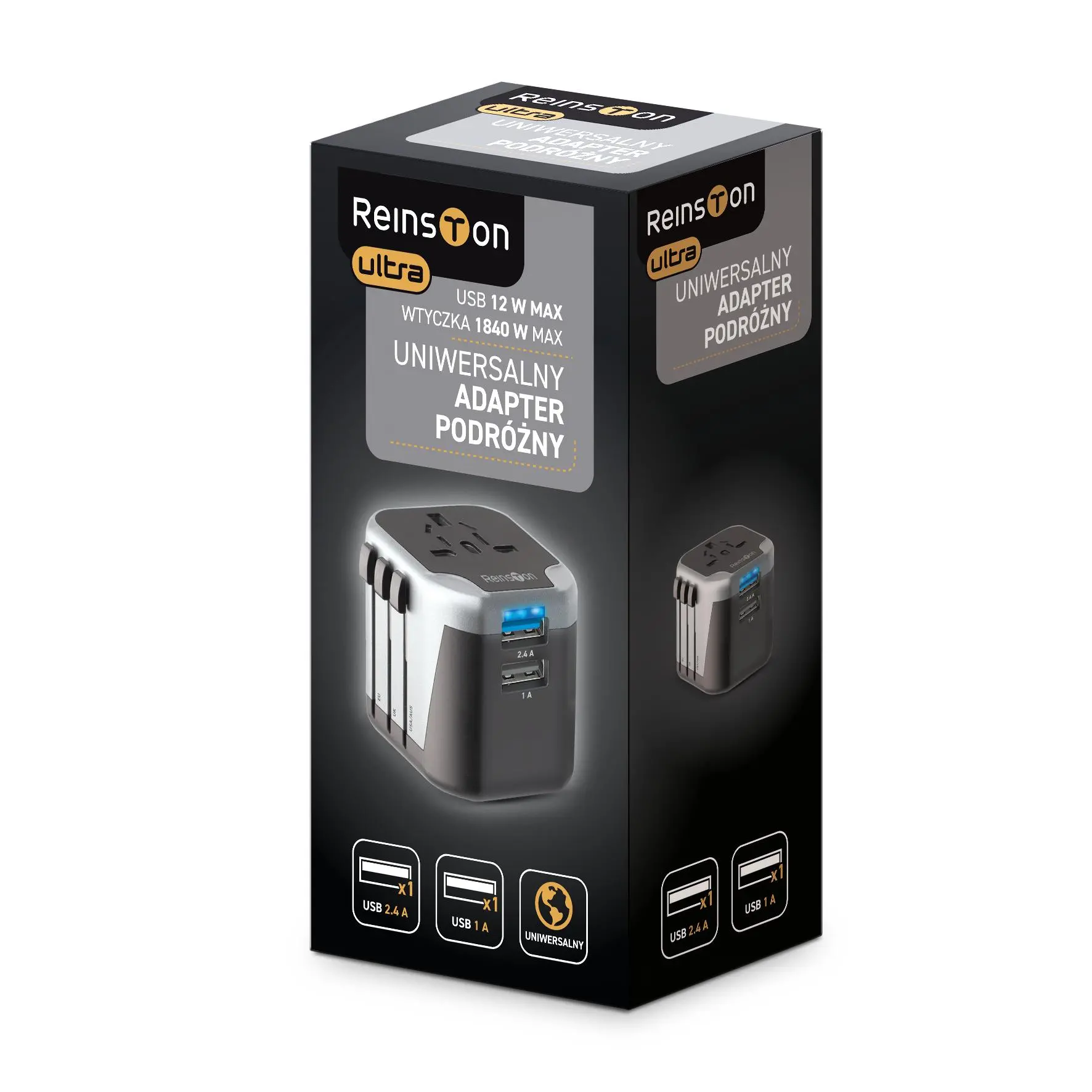 Adapter podróżny Reinston ETA01