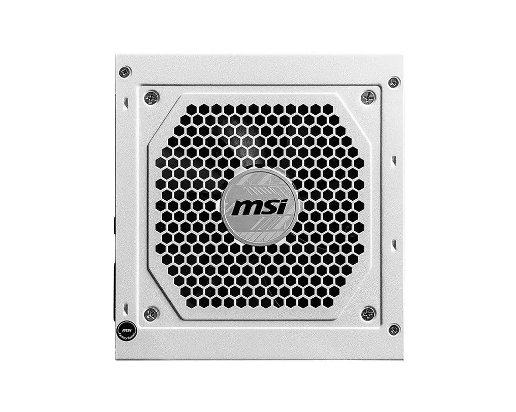 Zasilacz MSI MAG A850GL PCIE5 850W 80+ Gold Biały