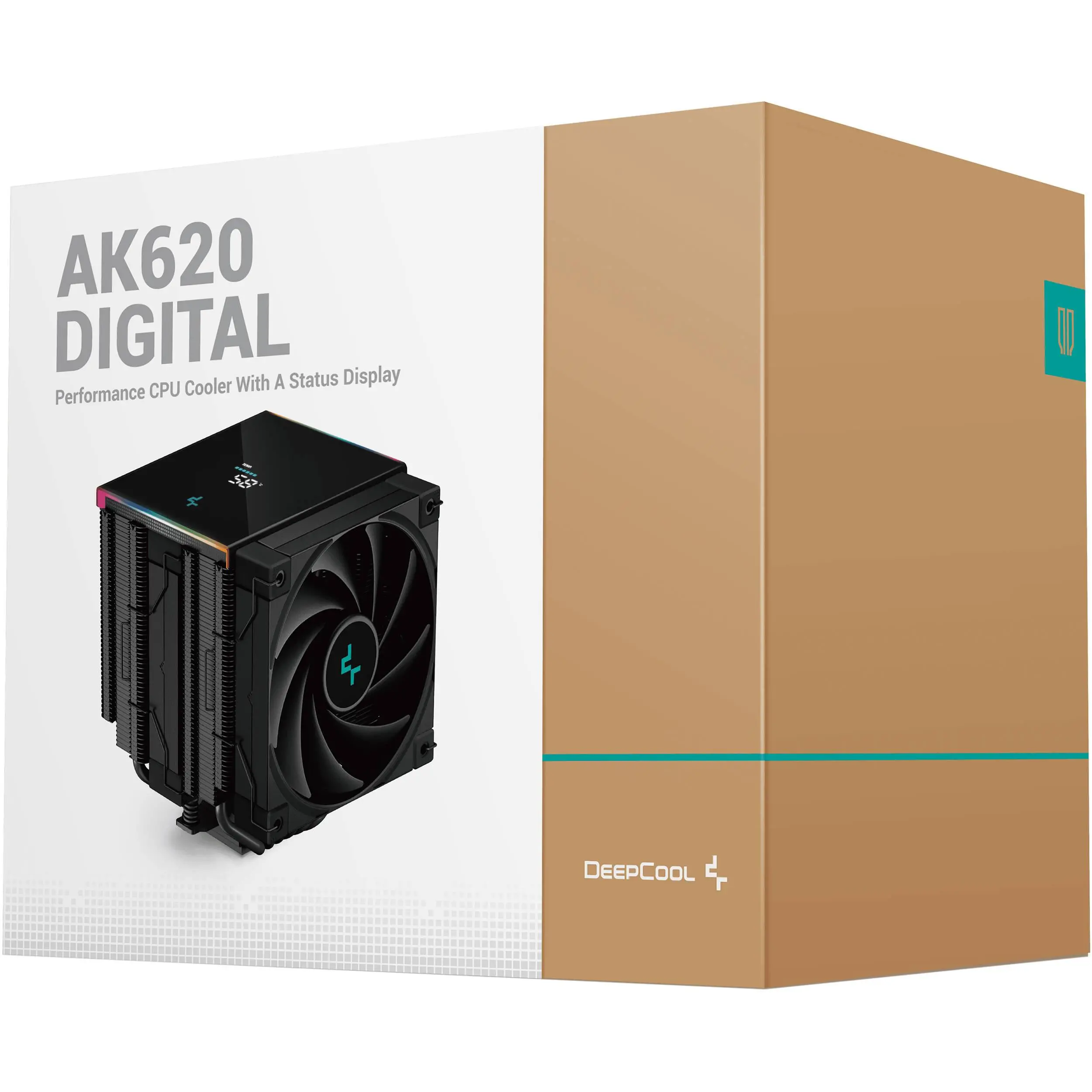 Chłodzenie DeepCool AK620 Digital  RGB Czarny