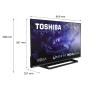 Telewizor Toshiba 43LV3E63DG  43" LED Full HD Smart TV DVB-T2