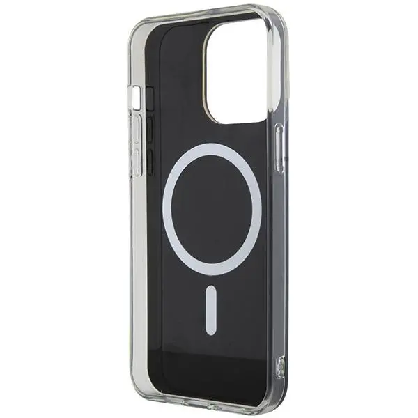 Etui Guess IML Iridescent MagSafe GUHMP15LHITSK do iPhone 15 Pro Różowy