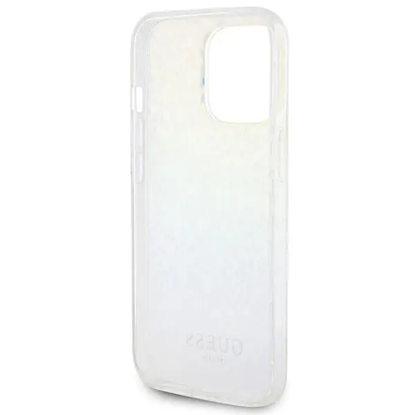 Etui Guess IML Faceted Mirror Disco Iridescent GUHCP15XHDECMI do iPhone 15 Pro Max Tęczowy