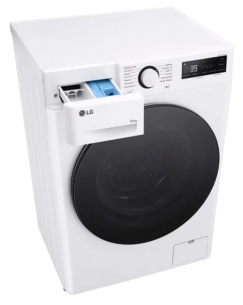 Pralko-suszarka LG F2D9552YW Slim 47,5cm 9kg/5kg