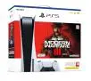Konsola Sony PlayStation 5 (PS5) z napędem + Dodatkowy Pad Szary kamuflaż + Call of Duty Modern Warfare III