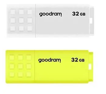 PenDrive GoodRam UME2 Mix Dwupak 2x32GB USB 2.0 Biało-żółty