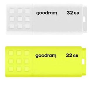 PenDrive GoodRam UME2 Mix Dwupak 2x32GB USB 2.0  Biało-żółty