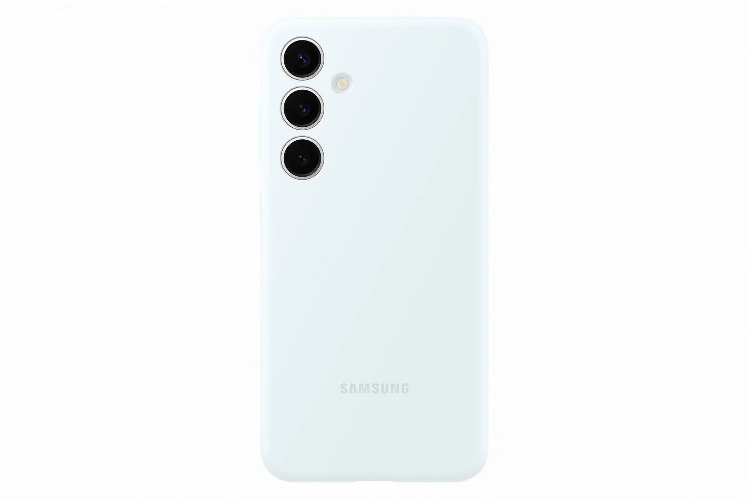 Etui Samsung Silicone Cover do Galaxy S24+ Biały