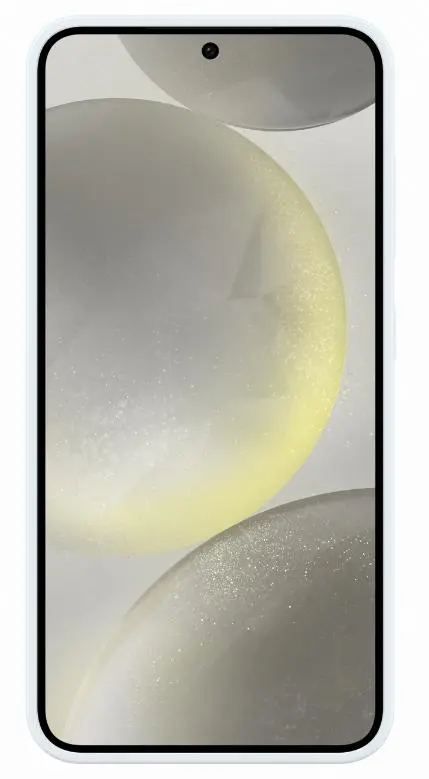 Etui Samsung Silicone Cover do Galaxy S24+ Biały