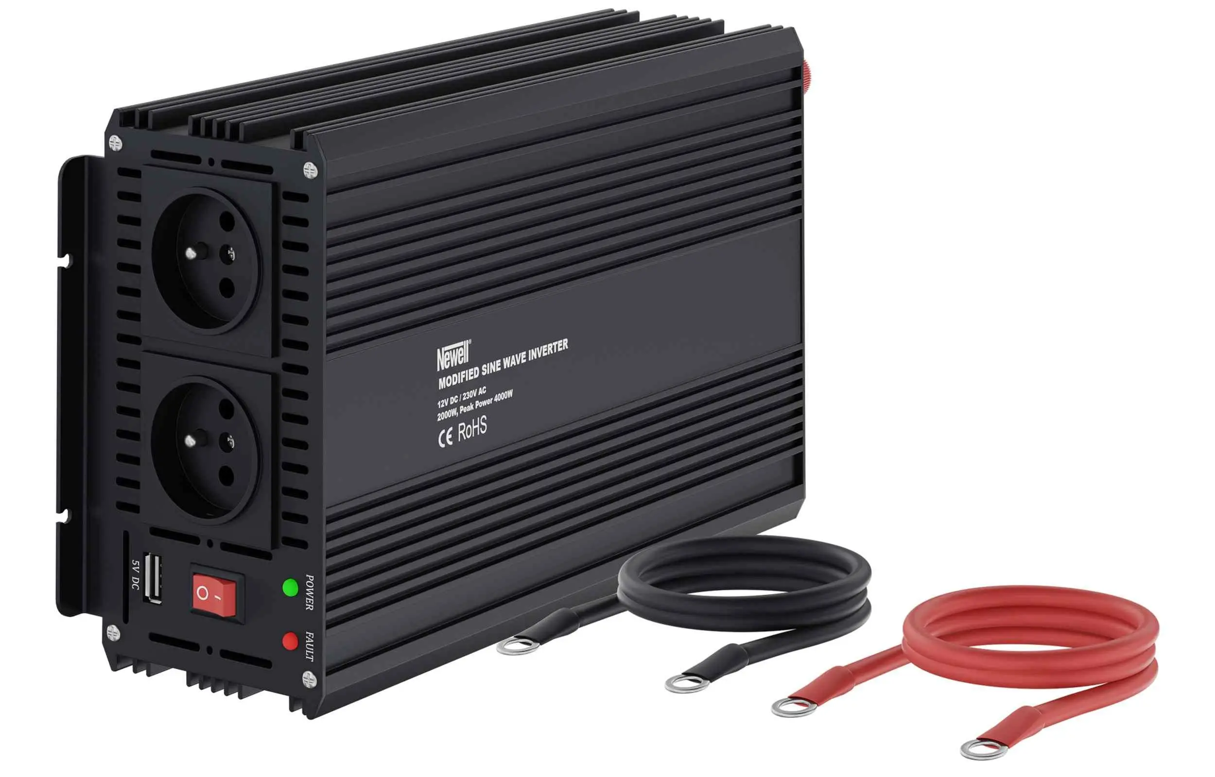 Przetwornica Newell NL3677 12V/230V 2000W/4000W modyfikowana sinusoida