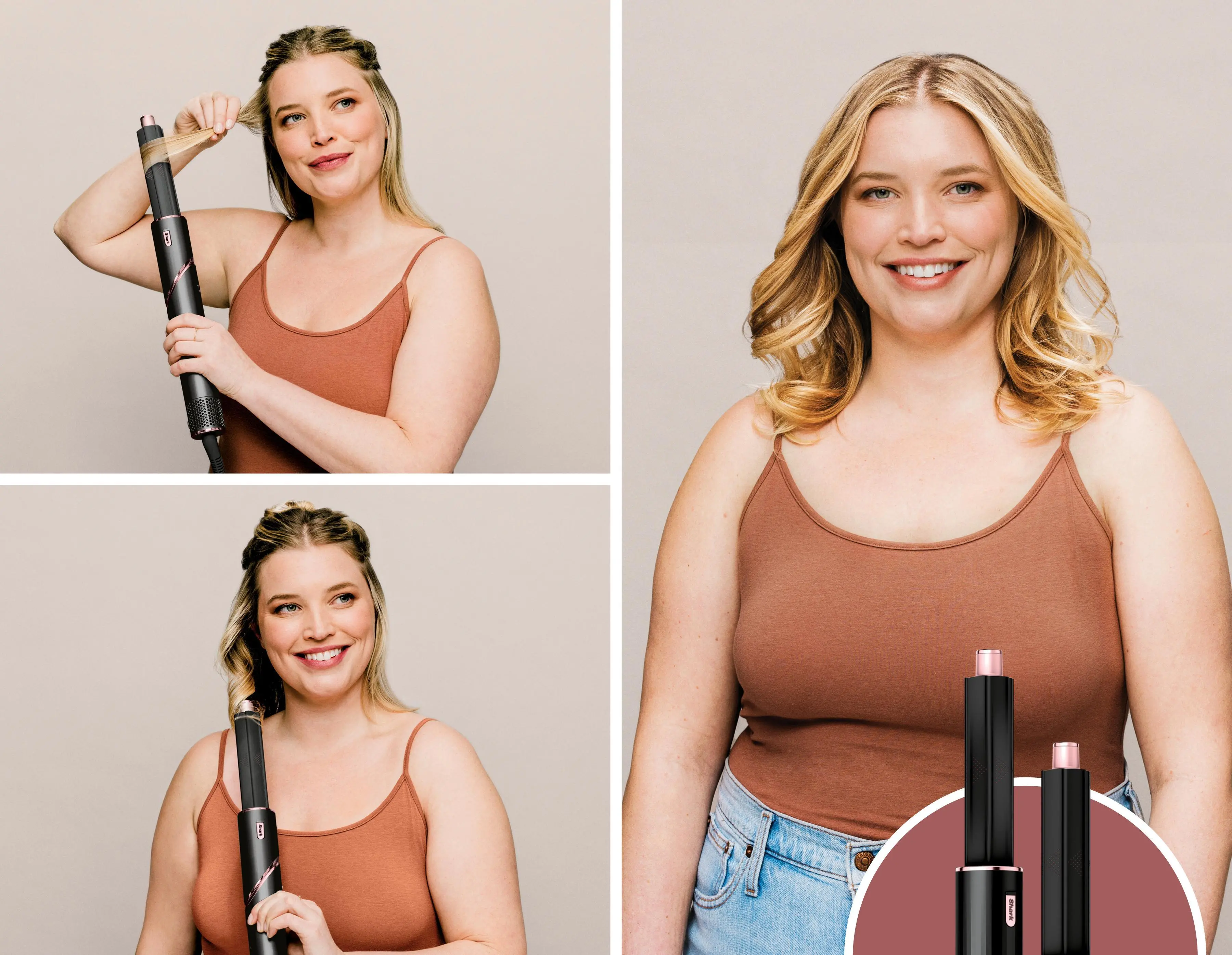 Suszarko-lokówka Shark FlexStyle HD424EU Hair styler 3W1 1400W Zimny nawiew 3 poziomy temperatur