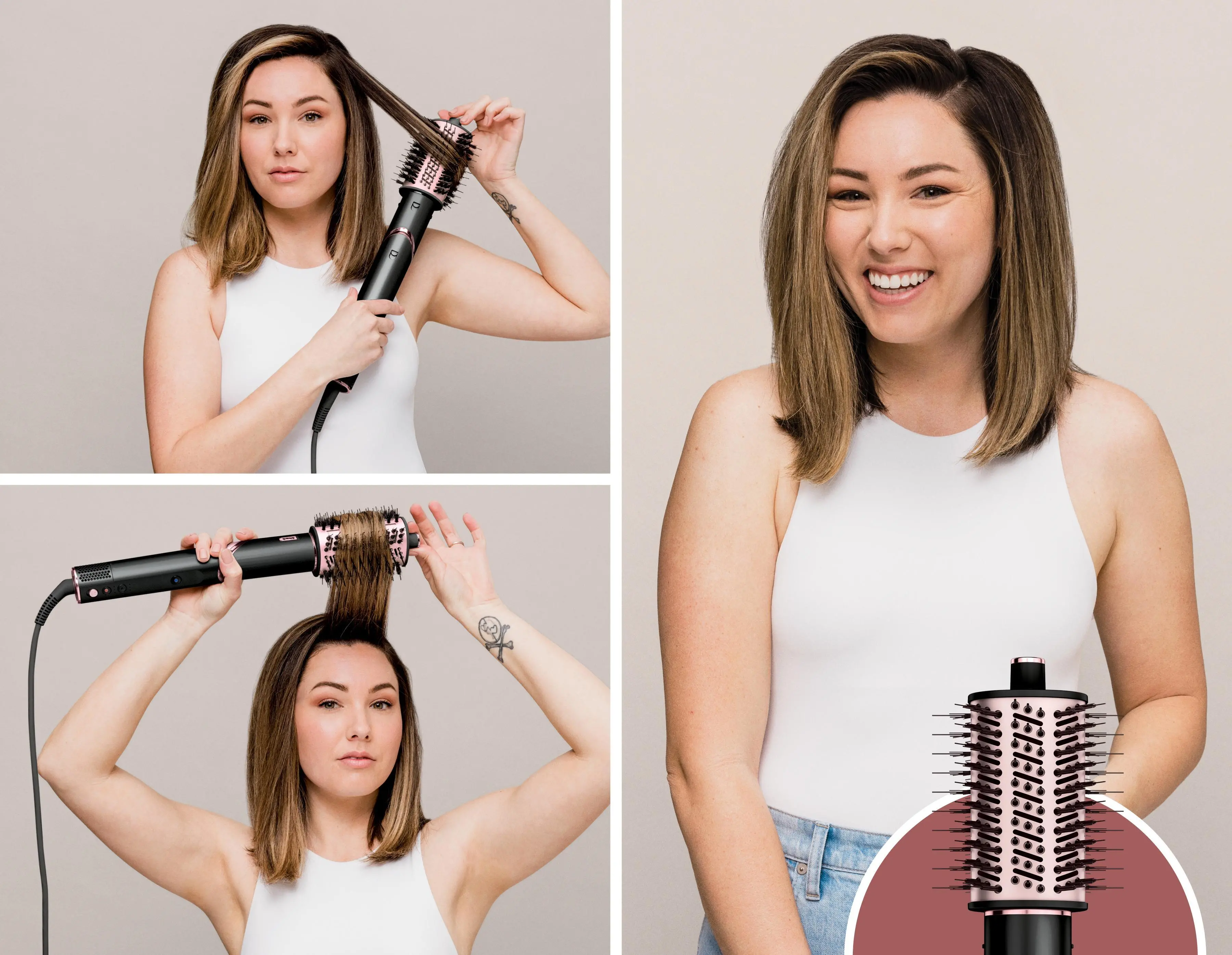Suszarko-lokówka Shark FlexStyle HD424EU Hair styler 3W1 1400W Zimny nawiew 3 poziomy temperatur
