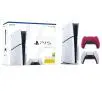 Konsola Sony PlayStation 5 Slim D Chassis (PS5) 1TB z napędem + Dodatkowy Pad Czerwony