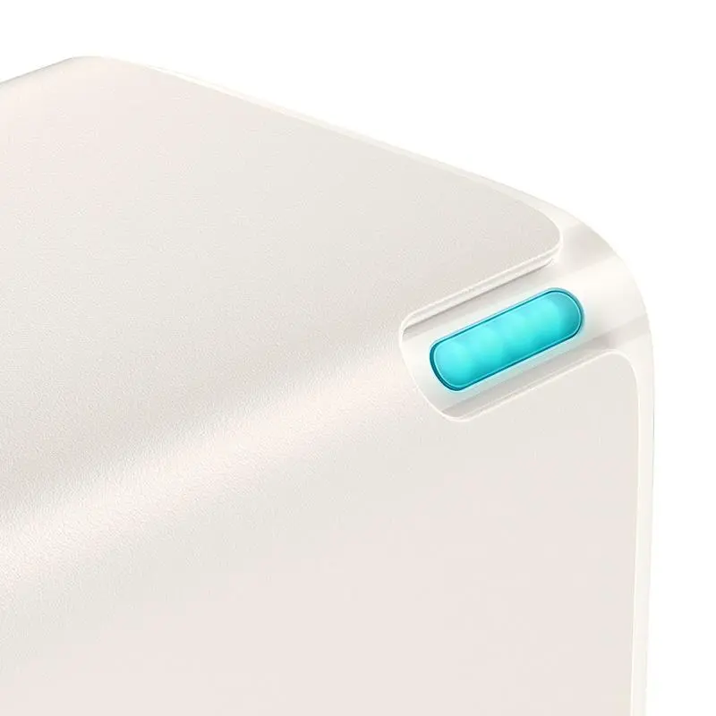 Ładowarka sieciowa Baseus GaN5 2x USB-C + USB 65W + kabel 1m Biały
