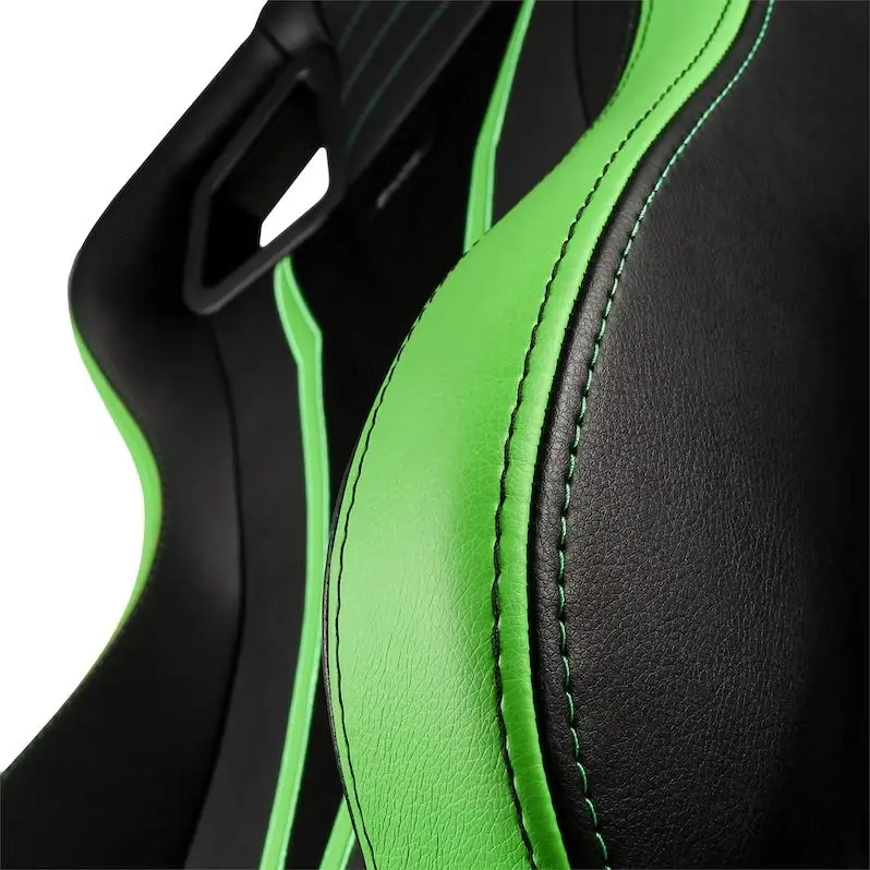 Fotel Noblechairs EPIC Sprout Edition Gamingowy do 120kg Skóra ECO Czarno-zielony